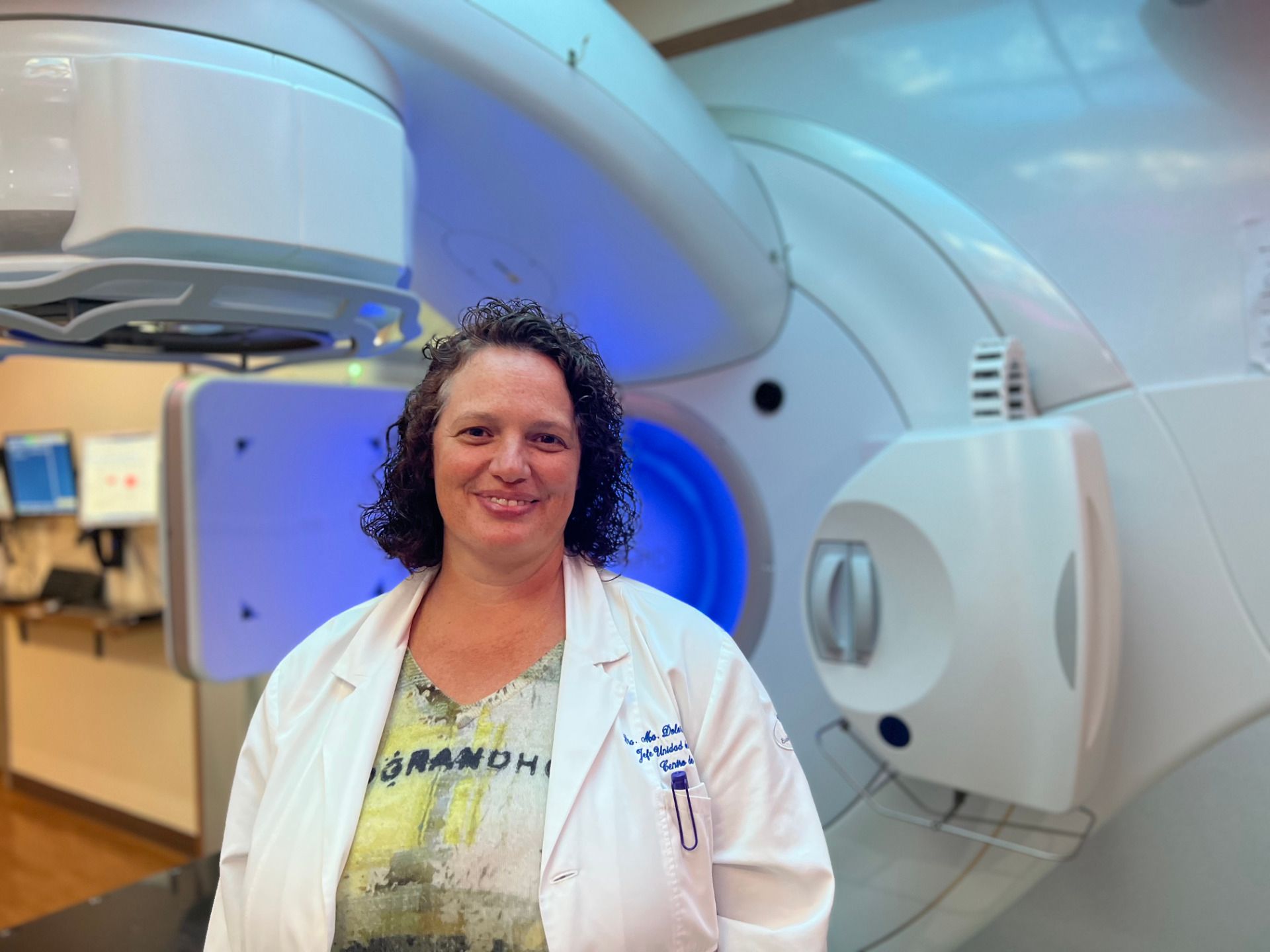 Dra. Dolores De La Mata, Chief of Radiotherapy Dept